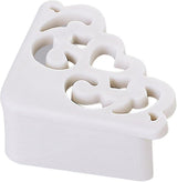 Table Corner Protector, 4pcs Clear Silicone Corner Guards for Furniture Edge Babies Proofing