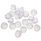 20pcs Silicone Corner Edge Protectors - Transparent Shockproof Babies Table Guards