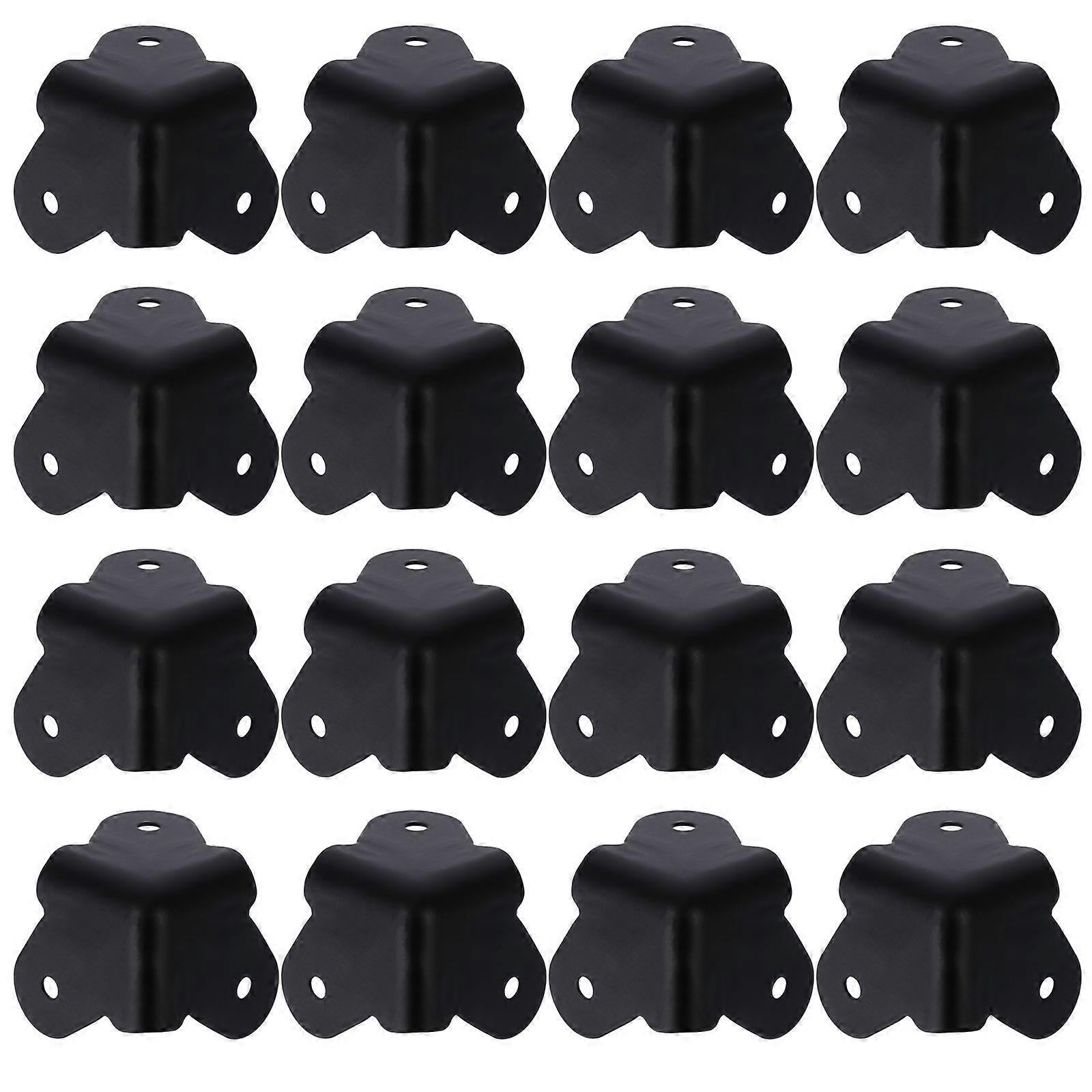 16pcs Metal Speaker Corner Protectors - Rounded Cabinet Box Edge Guards