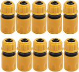 10pcs Garden Hose Nozzles & Quick Connectors - Plastic Garden Hose Spray Fittings Kit