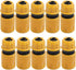 10pcs Garden Hose Nozzles & Quick Connectors - Plastic Garden Hose Spray Fittings Kit