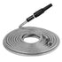 50ft Metal Garden Hose - Retractable Water Hose with Strong Outer Shell, Flexible Design