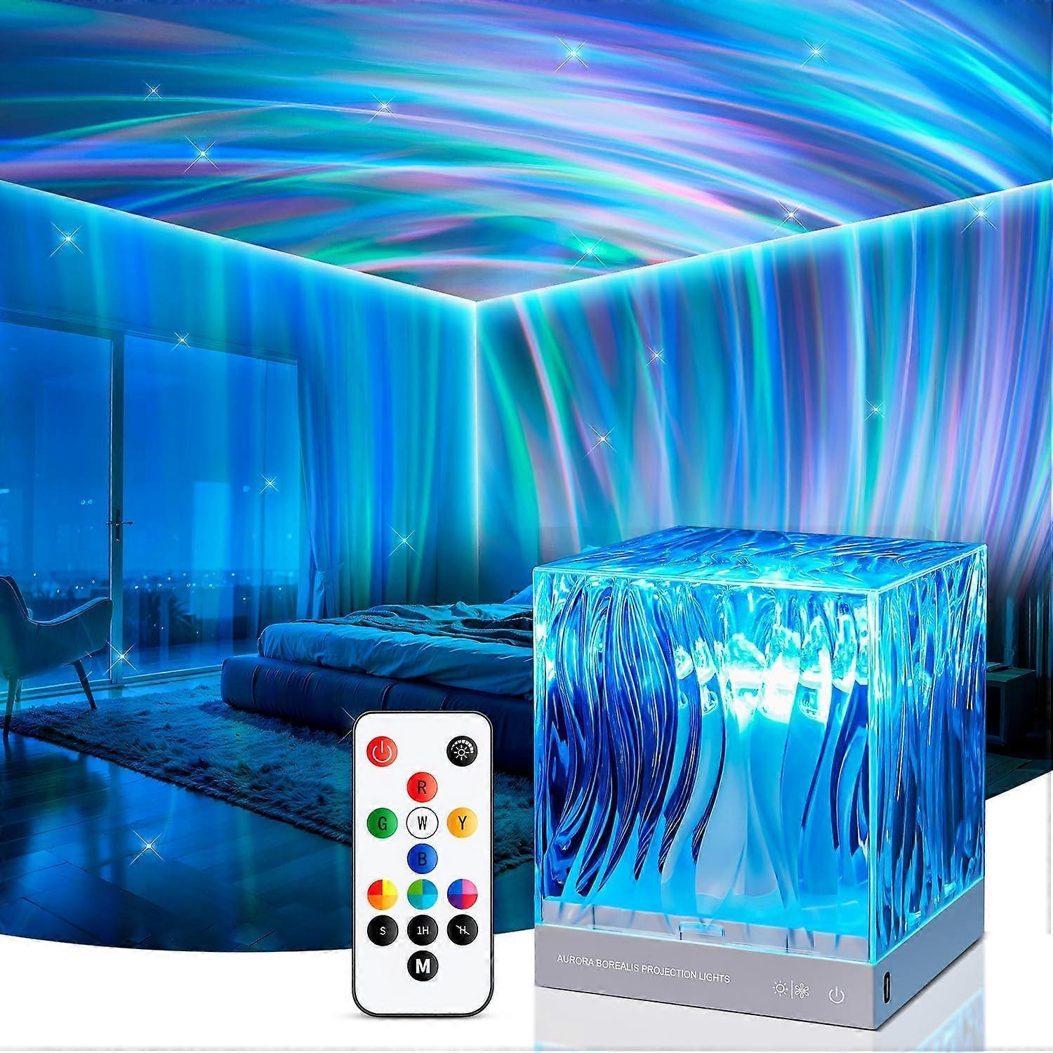 18-Color Aurora Projector - Northern Lights Projector for Bedroom Ceiling