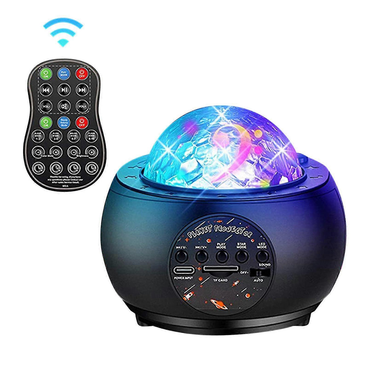 Galaxy Star Projector - LED Starry Night Light for Bedroom