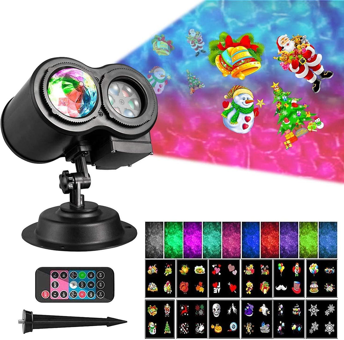 Christmas Projector Lamp - Snowflake Projection Lamp