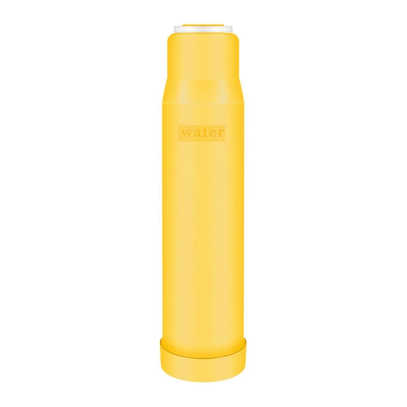 4pcs Carbon Water Filter Cartridges for Kitchen Use (2 Yellow + 2 White)