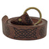 Medieval Viking Leather Belt with Renaissance Pouch Bag