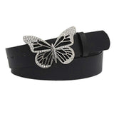 Women's Leather Belt with Buckle for Jeans and Dresses