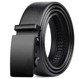 Men's Leather Belt, Automatic Buckle, Business & Casual Belt, Wholesale Available