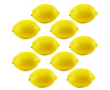 10Pcs Mini Artificial Lemon Simulation Fruit Photography Prop Party Table Decor-Yellow