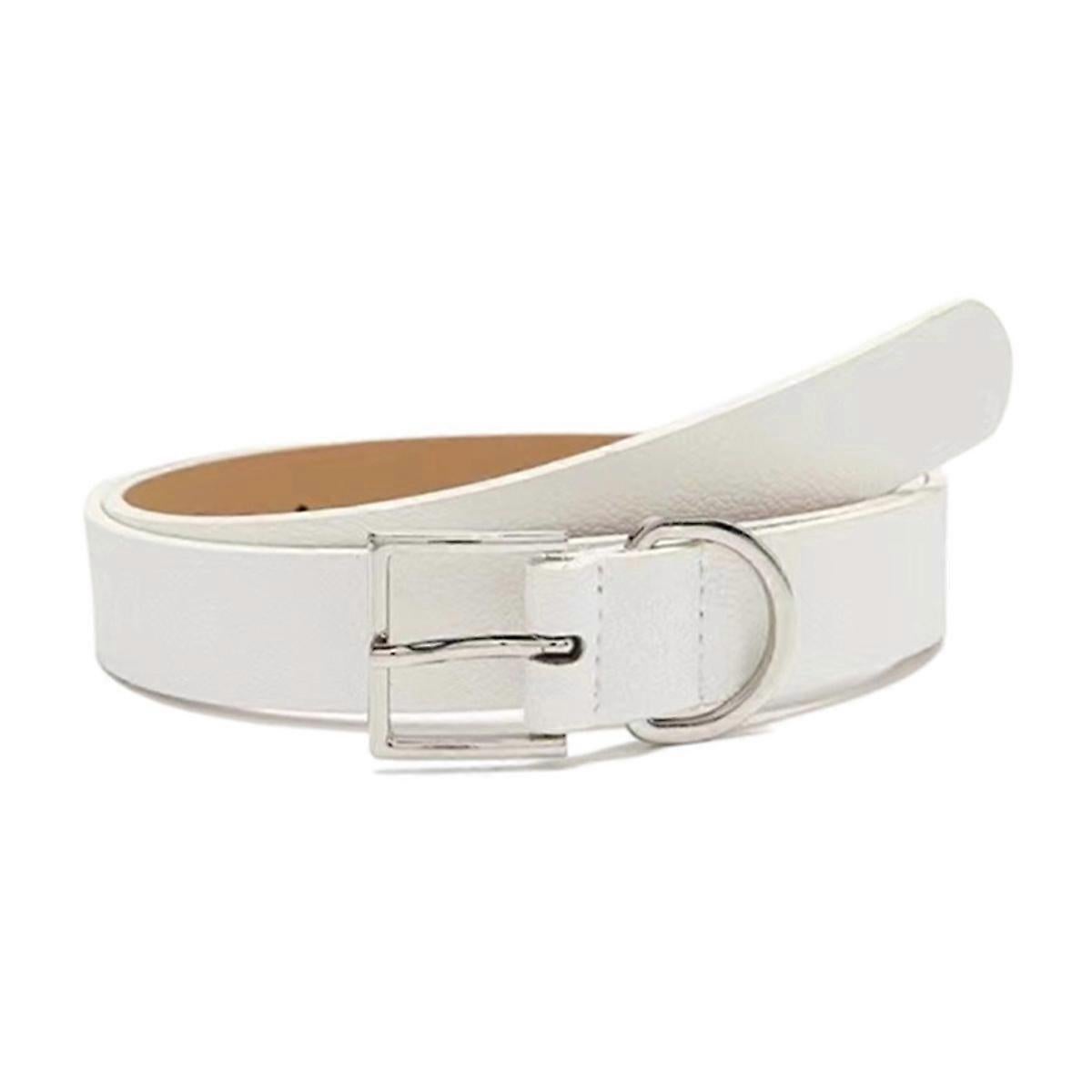 Women's PU Leather Belt for Jeans, Fashion Alloy Buckle
