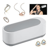 Low-Noise 45kHz Ultrasonic Jewelry Cleaner Machine for Glasses & Retainers