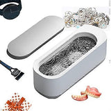 45kHz Ultrasonic Jewelry Cleaner for Silver, Retainers, Eyeglasses & Coins