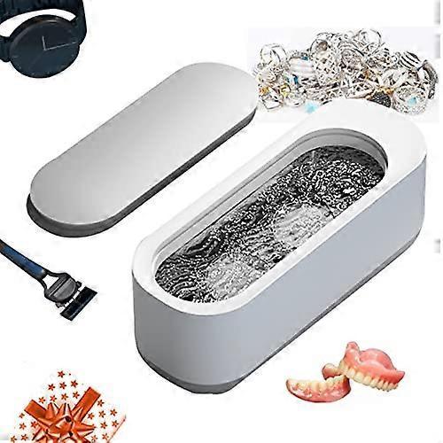 45kHz Ultrasonic Jewelry Cleaner for Silver, Retainers, Eyeglasses & Coins