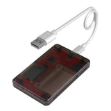 Multi Card Reader Adapter USB 2.0 with Indicator Light for Camera TF SD Cards