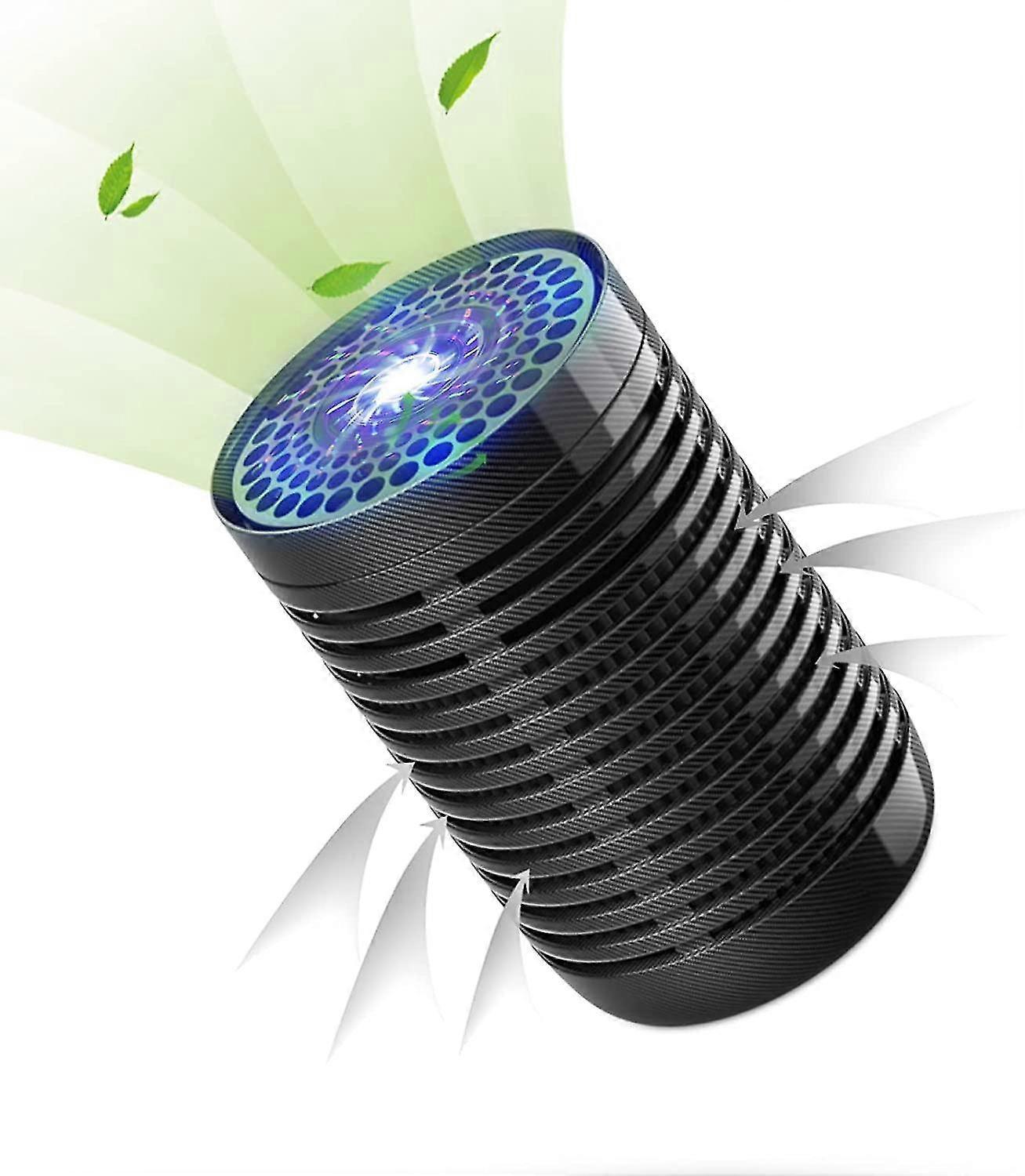 Car Air Purifier for Smoke, Mini Travel Quiet Personal Air Cleaner