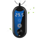 Wearable Personal Air Purifier Necklace, Compact Air Cleaner for Travel