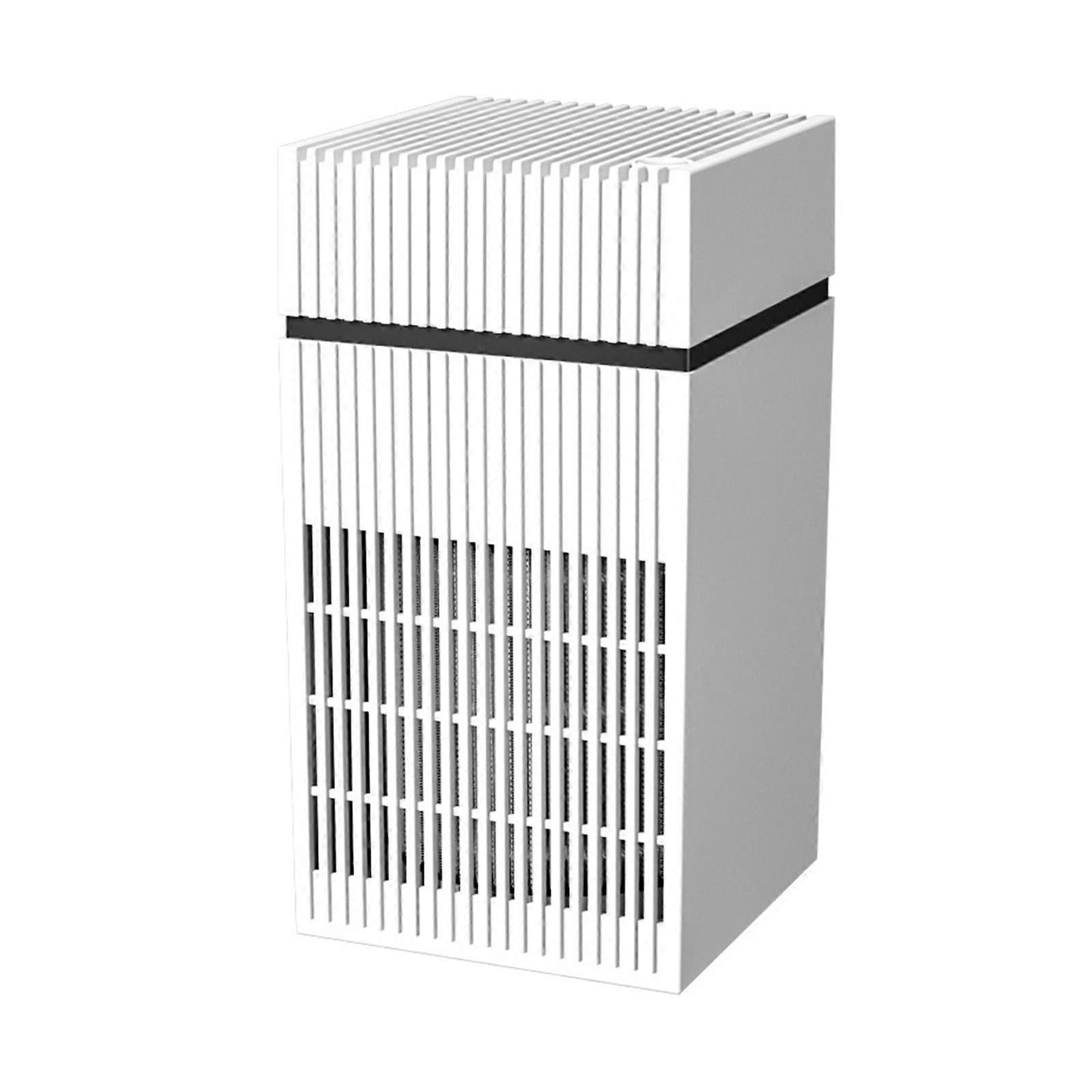 Rechargeable Air Purifier for Kitchen & Car, White Compact Air Cleaner