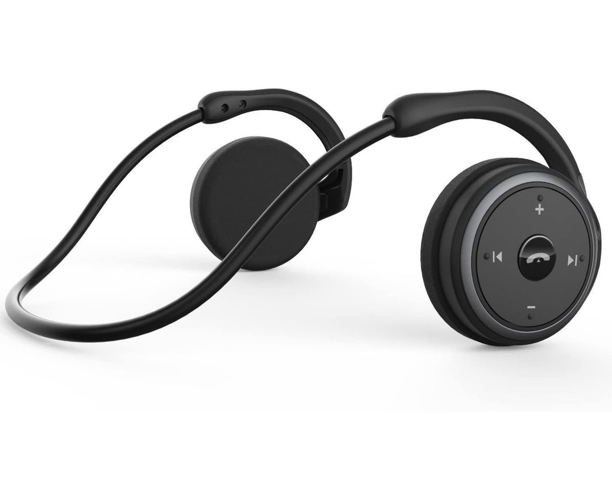 Bluetooth Headphones - Wrap Around Head - Foldable Sports Wireless Headset with Mic