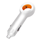 Mini Car Air Purifier with Negative Ion Filter - White Vehicle Model