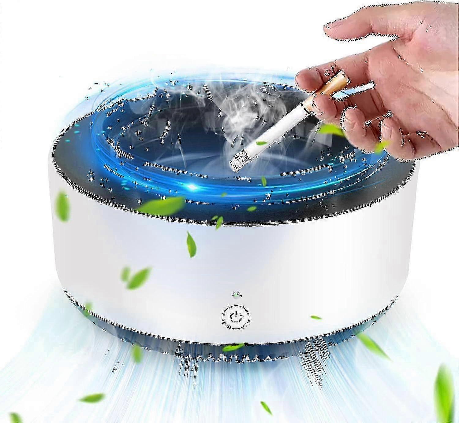 Smokeless Ashtray Air Purifier with Negative Ion for Car & Home Use