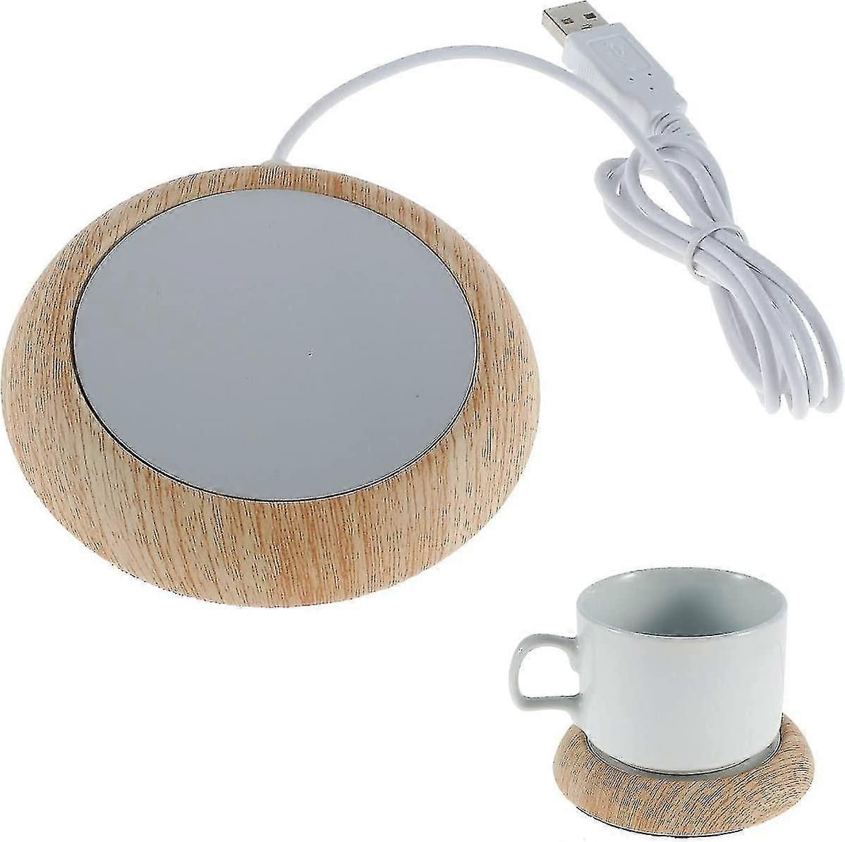 Coffee Mug Warmer Coaster, Cup Heating Plate for Desk