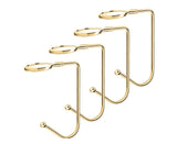 4Pcs Christmas Hook for Home-Golden