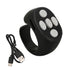 Bluetooth 5.3 Wireless Smart Ring Controller - Black