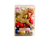 30Pcs Xmas Tree Balls Party Supplies-Multicolor