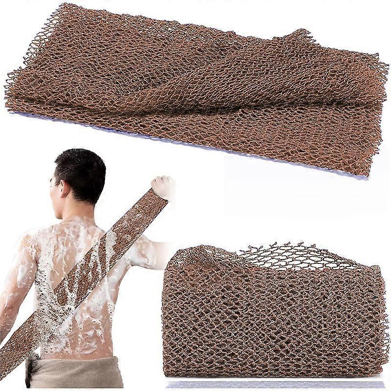 African Long Net Bath Sponge, Exfoliating Wash Cloth