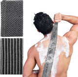2pcs Exfoliating Washcloth Towel, Loofah Sponge, African Net Sponge
