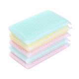 5pcs Kitchen Cleaning Sponge for Dish, Cup, Bowl - Random Color