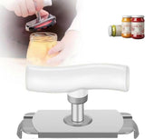 Easy-Open Arthritis Can Opener, Labor-Saving Screw Cap Opener, White