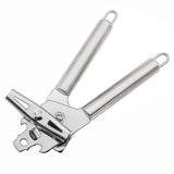 3-in-1 Manual Can Opener with Bottle Opener, Ergonomic Grip