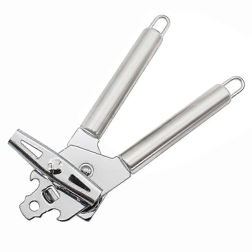 3-in-1 Manual Can Opener with Bottle Opener, Ergonomic Grip