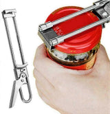 Adjustable Stainless Steel Can Opener, Multi-Function Jar & Bottle Opener