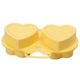 Mini Heart & Flower Shaped Egg Cooker, Microwave Steamer