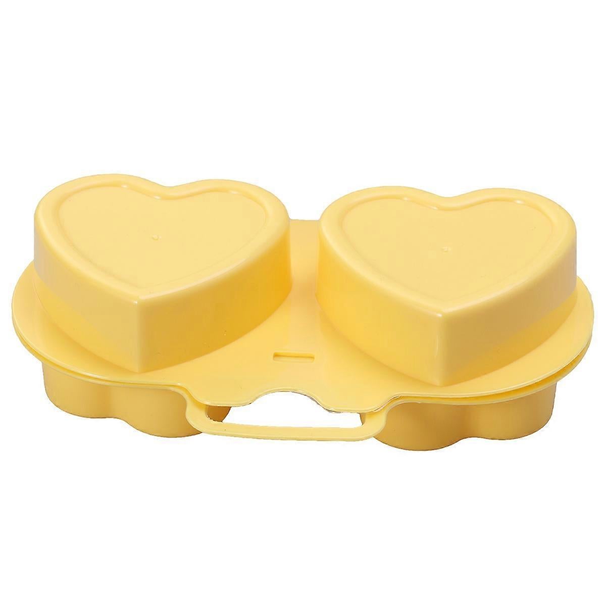 Mini Heart & Flower Shaped Egg Cooker, Microwave Steamer