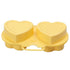 Mini Heart & Flower Shaped Egg Cooker, Microwave Steamer