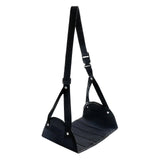 Outdoor & Airplane Travel Foot Rest Bed, High Iron Foot Board