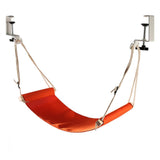 Adjustable Desk Foot Hammock with Strap, Office/Travel Use
