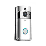 Wireless Video Doorbell Camera with Ringtone, Silver