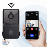 Wireless Doorbell Camera, WiFi Video Doorbell with Two-Way Audio