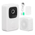 Wireless HD Smart Video Doorbell Security Camera, WiFi Remote