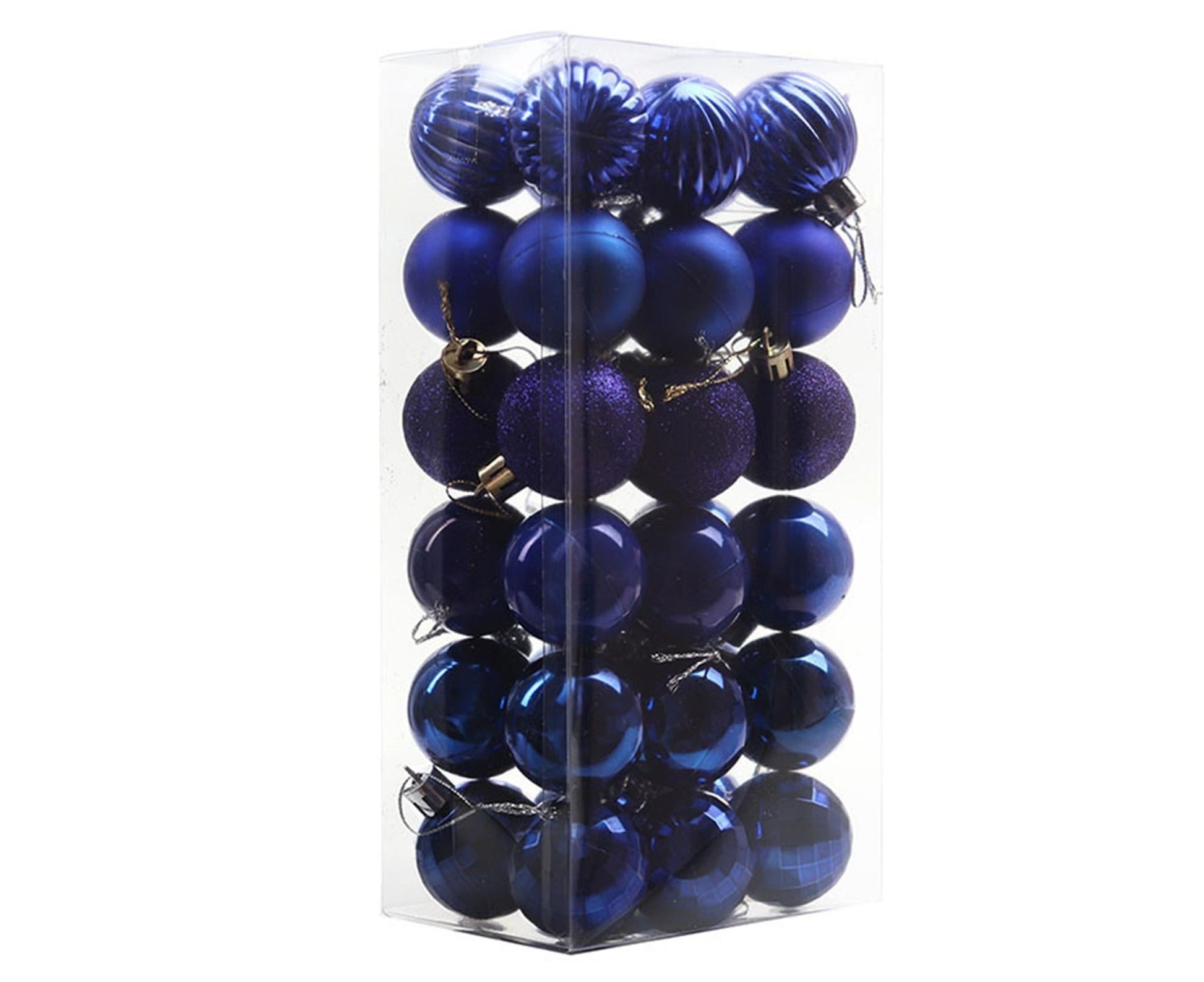 36Pcs 4cm Xmas Party Decor-Royal Blue