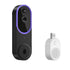 Smart Wireless Video Doorbell, HD Night Vision, Intercom Security