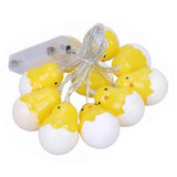 Easter Eggshell LED String Lights, 1.5m Practical Easter Decor Light