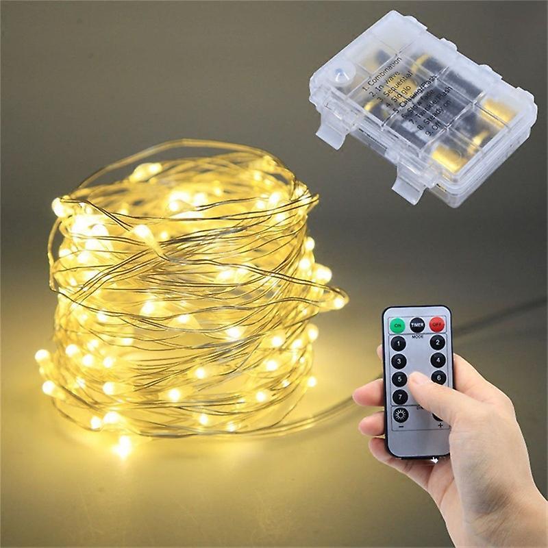 2M 20 LED String Lights, IP65 Waterproof, Halloween & Christmas Decor