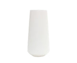 Plastic Nordic Style Vase Dried Flower Arrangement Pot Holder Home Office Decor-Milky White