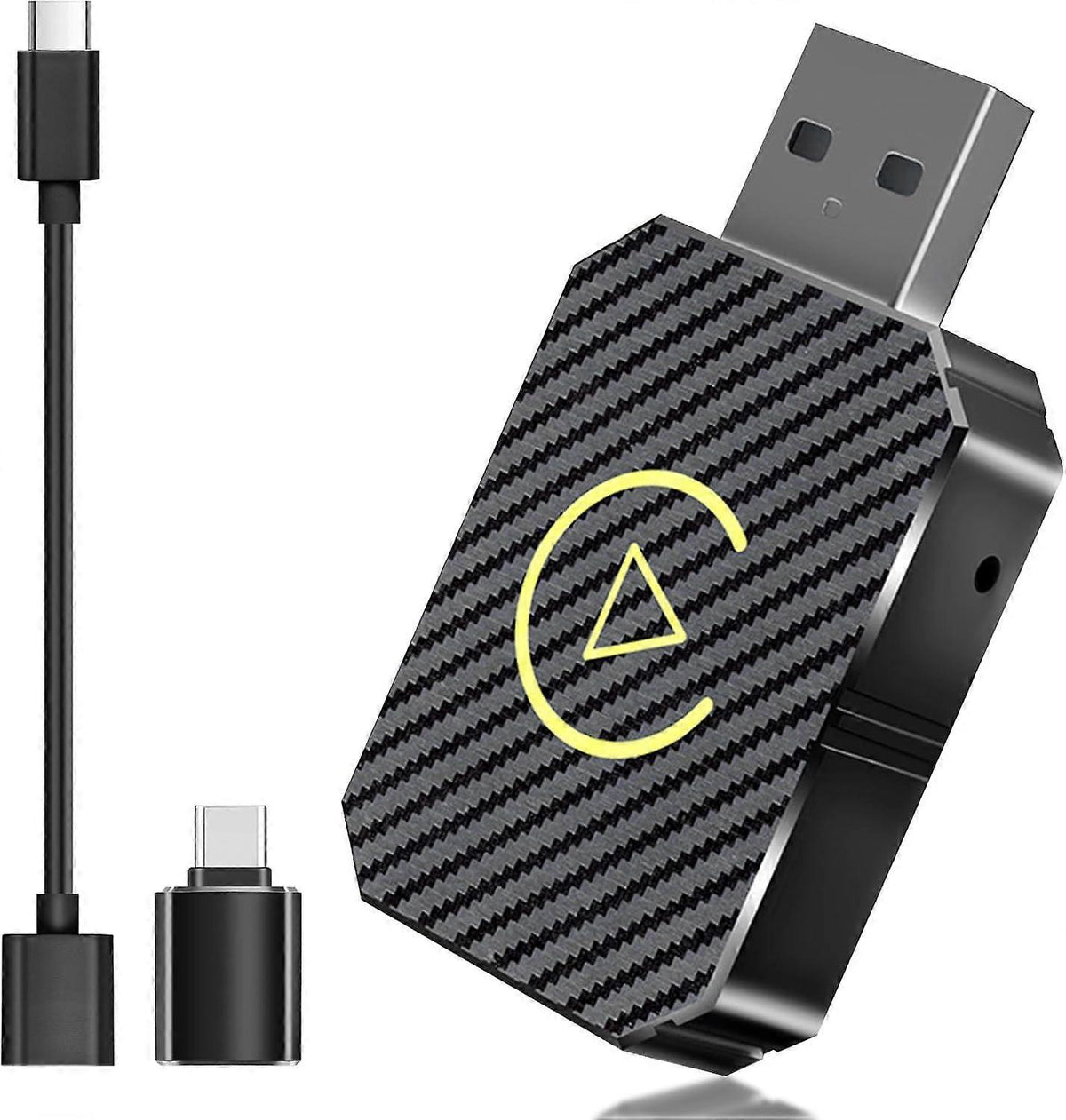 Wireless CarPlay Adapter, Convert Wired CarPlay to Wireless Plug & Play Dongle